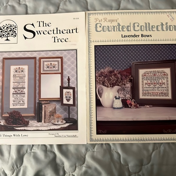 Bundle Count Cross Stitch Sampler Patterns - Vintage - Picture 1 of 4